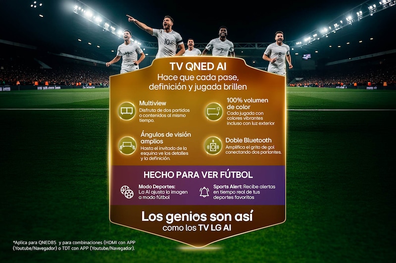 LG QNED evo AI QNED85 Mini LED shown in front and side views highlights an 86-inch display with a 1928 mm-wide screen, 1108 mm screen height, 1175 mm height with stand, a 30.9 mm slim profile depth, and a stand footprint measuring 1582/524 by 359 mm.